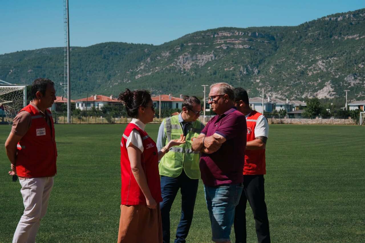 Başkan Gonca Köksal Aras Orhaniye, Ortaköy, Yeniköy Ve Kötekli'de İncelemelerde Bulundu 3